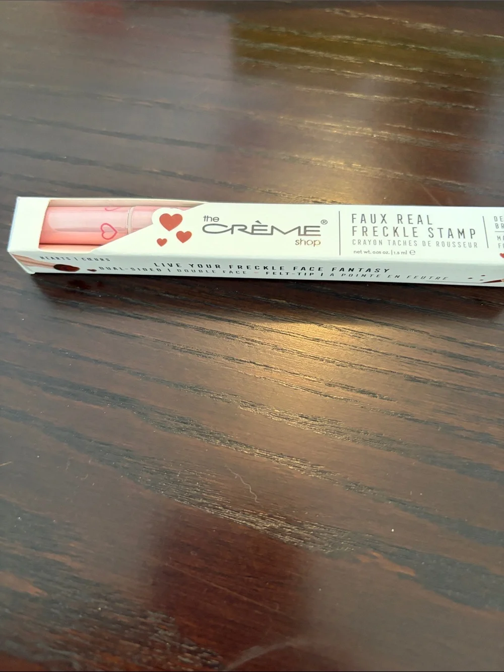 The Crème Shop Faux Real Freckle Stamp - Pink Portable Freckle Crayon